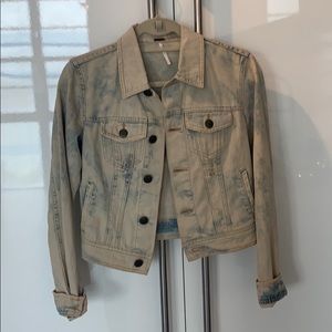 Acid Wash Jean Jacket